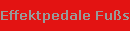 Effektpedale Fu�schalter 